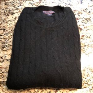Men’s large Cashmere black sweater